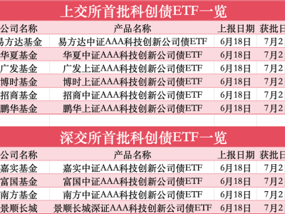 科創(chuàng)債ETF新紀(jì)元！首批10只產(chǎn)品獲批，即將發(fā)行
