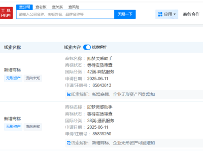 字節(jié)跳動新動向：申請“即夢靈感助手”商標，布局創(chuàng)意輔助工具市場