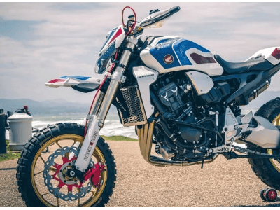 本田CB1000R四缸心臟融入CRF1100L探險車身，全新拉力車震撼登場