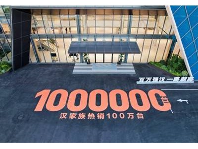 漢家族榮耀百萬里程碑，漢L賽道首秀展現全能旗艦實力