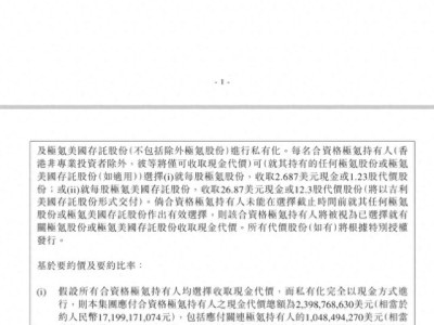 吉利汽車獲27家投行“買入”評級，合并極氪或重塑估值體系