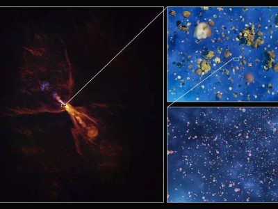 天文學家直擊：新生恒星HOPS-315周圍行星系統誕生瞬間