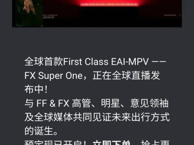 賈躍亭法拉第未來新車首發，獲1億美元融資卻遭美證監會調查