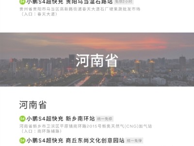 小鵬汽車已建12700萬個自營充電樁 覆蓋420座城市