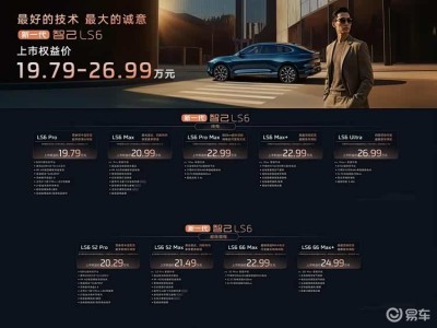 20萬級(jí)“最強(qiáng)科技”標(biāo)桿！新一代智己LS6攜誠意上市 開啟智能出行新體驗(yàn)