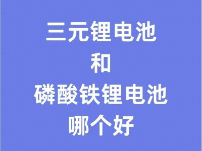 三元鋰VS磷酸鐵鋰：性能成本博弈下，誰才是電動車電池的未來之選？
