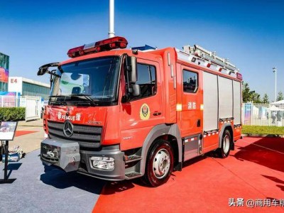 2025消防展聚焦：梅賽德斯-奔馳Atego 1330底盤消防車，德系精工守護中國