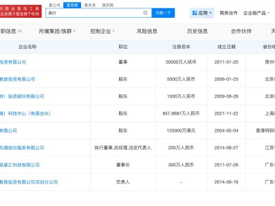 路行名下多家公司已注銷