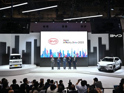 比亞迪2025日本移動出行展“出招”：定制K-EV首發(fā)，海外戰(zhàn)略加速推進