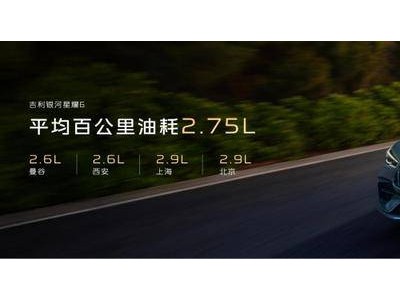 吉利銀河星耀6全球上市，親民價切入主流市場，多維度定義“國民家轎”新標(biāo)桿