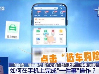 11月1日起國產小客車上牌新規來襲!手機操作指南助你輕松“一鍵”搞定