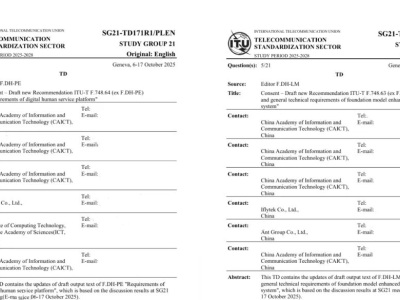 科大訊飛引領(lǐng)數(shù)字人新發(fā)展：憑硬核技術(shù)主導(dǎo)兩項ITU國際標(biāo)準(zhǔn)制定