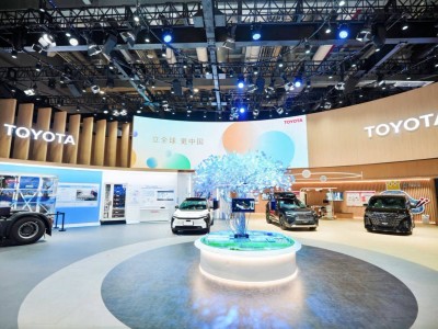豐田進博會“秀肌肉”：氫燃料電池、自動駕駛及多款新車齊亮相