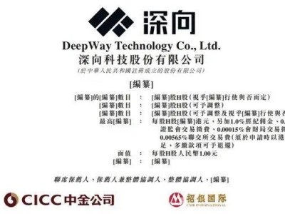 合肥新能源重卡新勢力深向科技遞港股IPO,五年交付超6400臺(tái)擬募資破局
