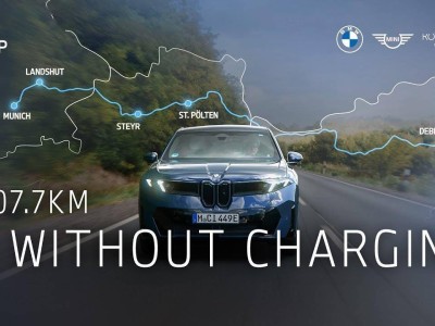 寶馬新款iX3電動車極限挑戰：1007公里續航達成，2%電量見證實力