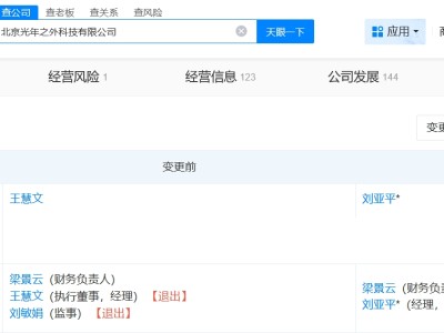 王慧文卸任美團旗下光年之外公司職務