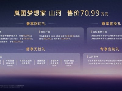 2025廣州車展：嵐圖夢想家山河上市，70.99萬開啟智能豪華四座MPV新篇