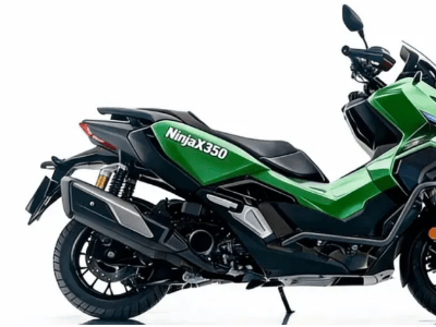 川崎跨界踏板車專利曝光:雙缸混動自動擋,能否挑戰本田X-ADV?