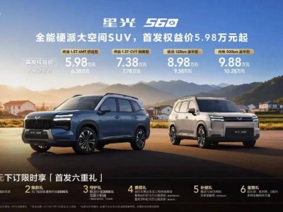 星光560首發搶訂開啟!硬派外觀多樣動力,或成SUV市場新寵兒