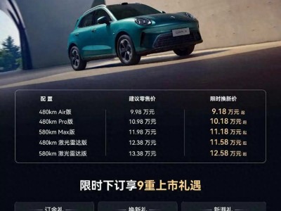 12萬級純電SUV新選擇!歐拉5上市,多動力版本未來可期