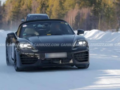 保時捷718 Boxster純電版第四輪冬測，研發超長周期或遇挑戰