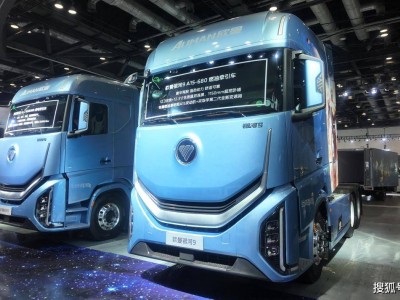 歐曼銀河9全家族亮相！混動燃油純電齊發力 開啟高端重卡新體驗