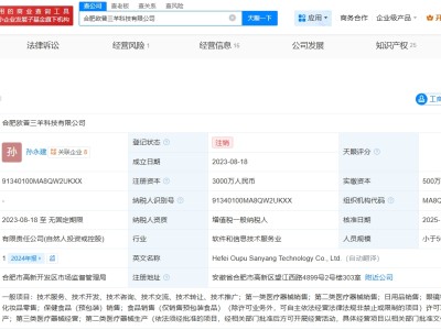 歐普康視與三只羊合資公司注銷