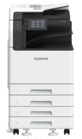 A white and black printer
Des<i></i>cription automatically generated