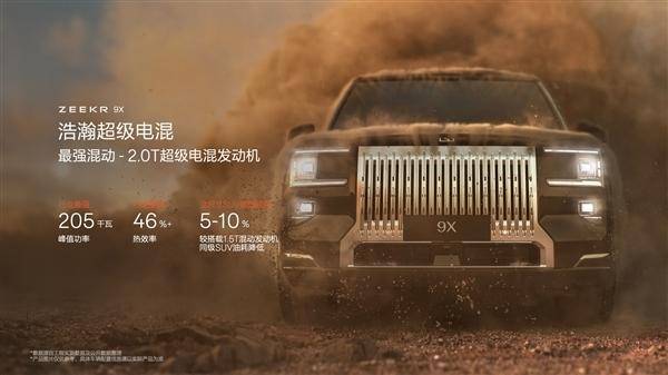 極氪9X動力性能