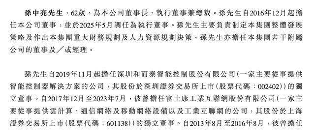 孫中亮先生學位證書照片