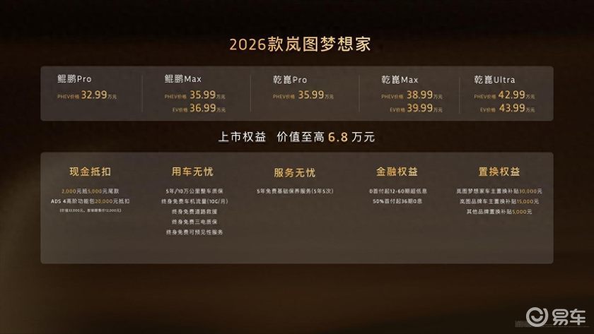 2026款嵐圖夢想家上市發布會現場