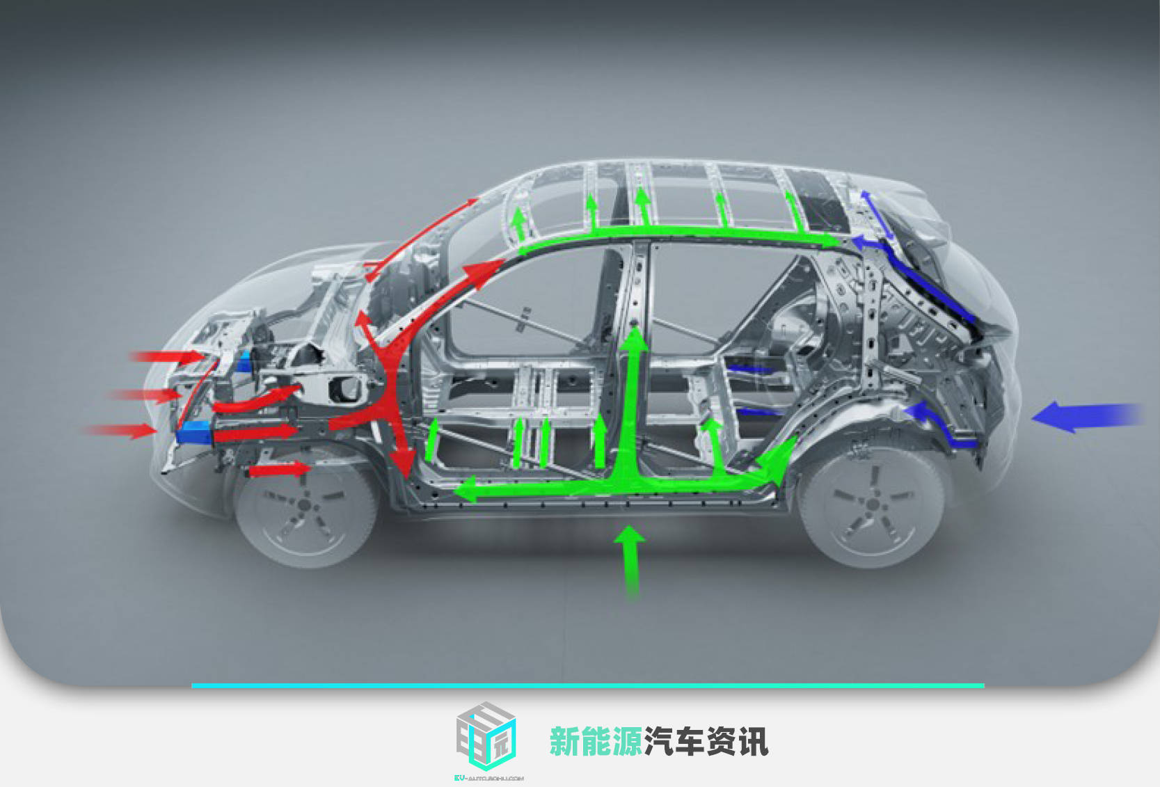 五菱繽果S車身結構圖