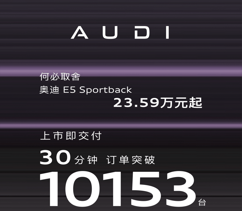 上汽奧迪E5 Sportback外觀圖