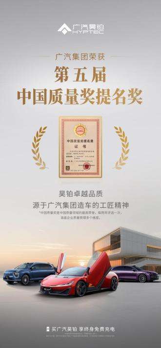 廣汽集團獲獎圖片